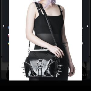 KILLSTAR spiked purse.. great condition adjustable strap